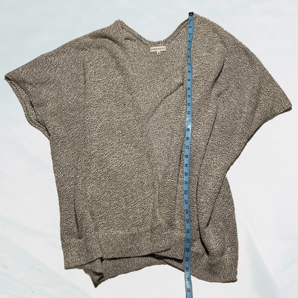 Aritzia Community Ionic Sweater Cape Oversized Open Front Cardigan Size XXS - Picture 11 of 11